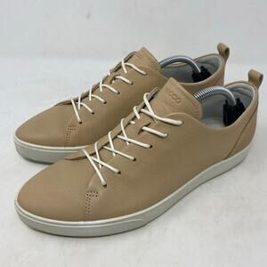Ecco Shoes Soft Rose Dust Leather Sneaker Shoes Womens Size 10